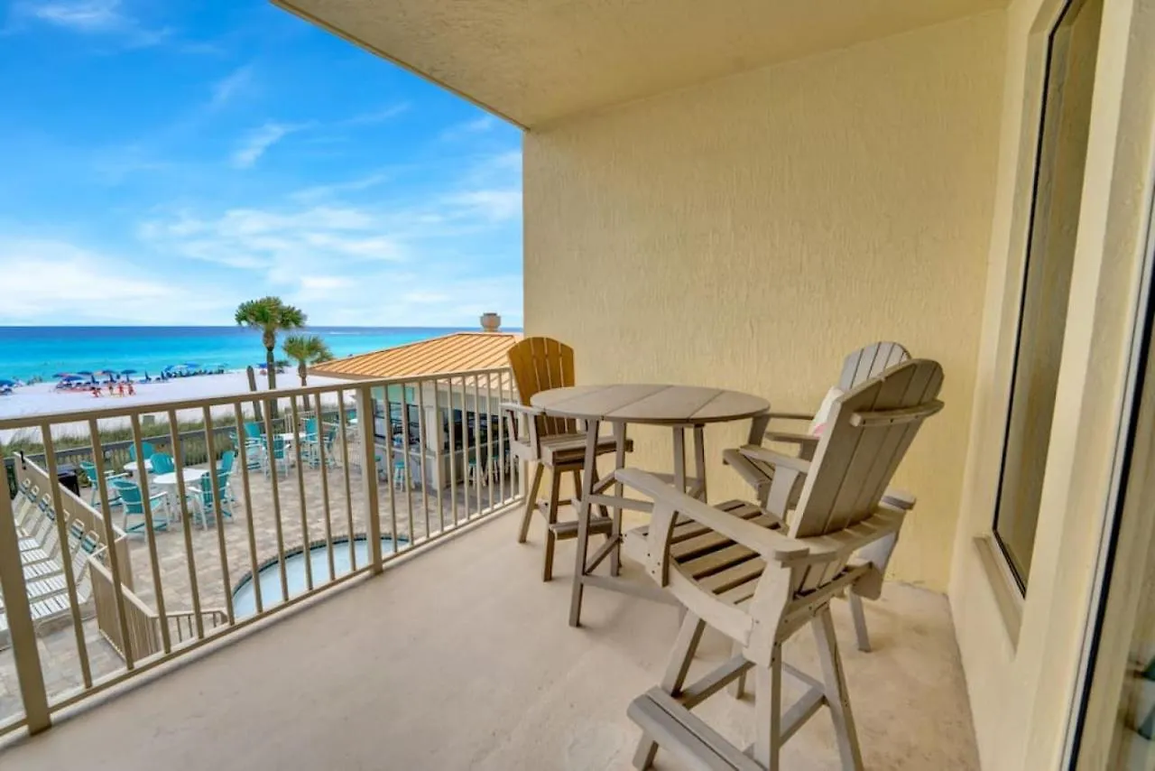 Nyaraló Gulfcrest 206 Beautiful, Gulf-Front Condo With Majestic Views Panama City Beach