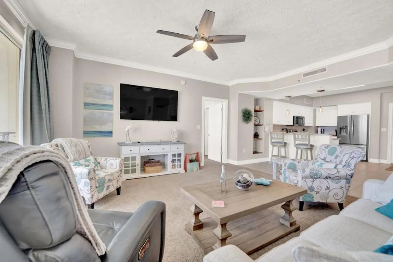 Nyaraló Gulfcrest 206 Beautiful, Gulf-Front Condo With Majestic Views Panama City Beach Amerikai Egyesült Államok